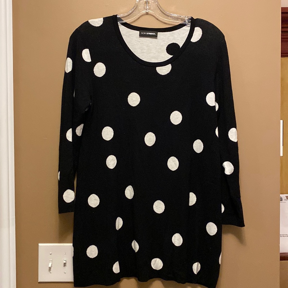 Long soft knit sweater or dress